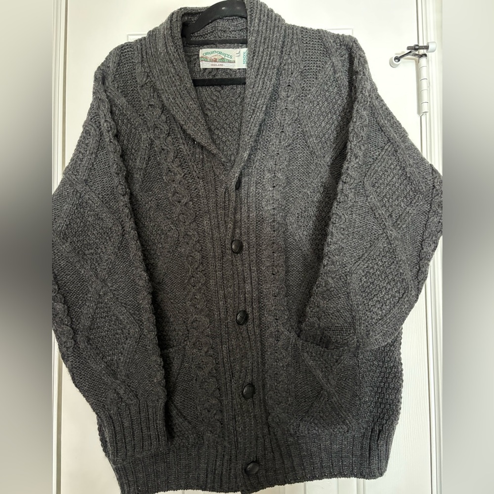 Men’s Aran crafts Wool Sweater
